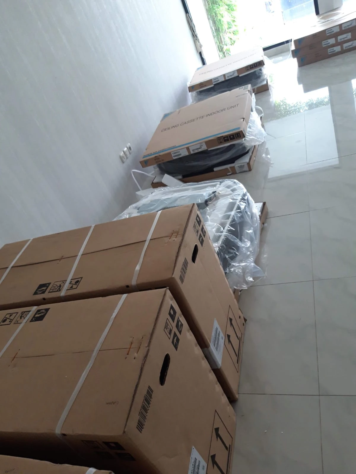 Pemasangan AC Central